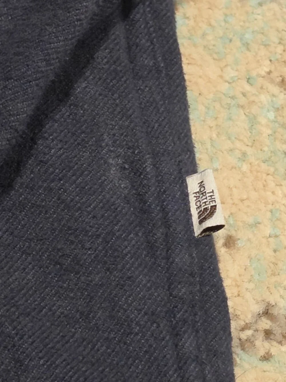 The North Face Navy Button Up Shirt Long Sleeve XL